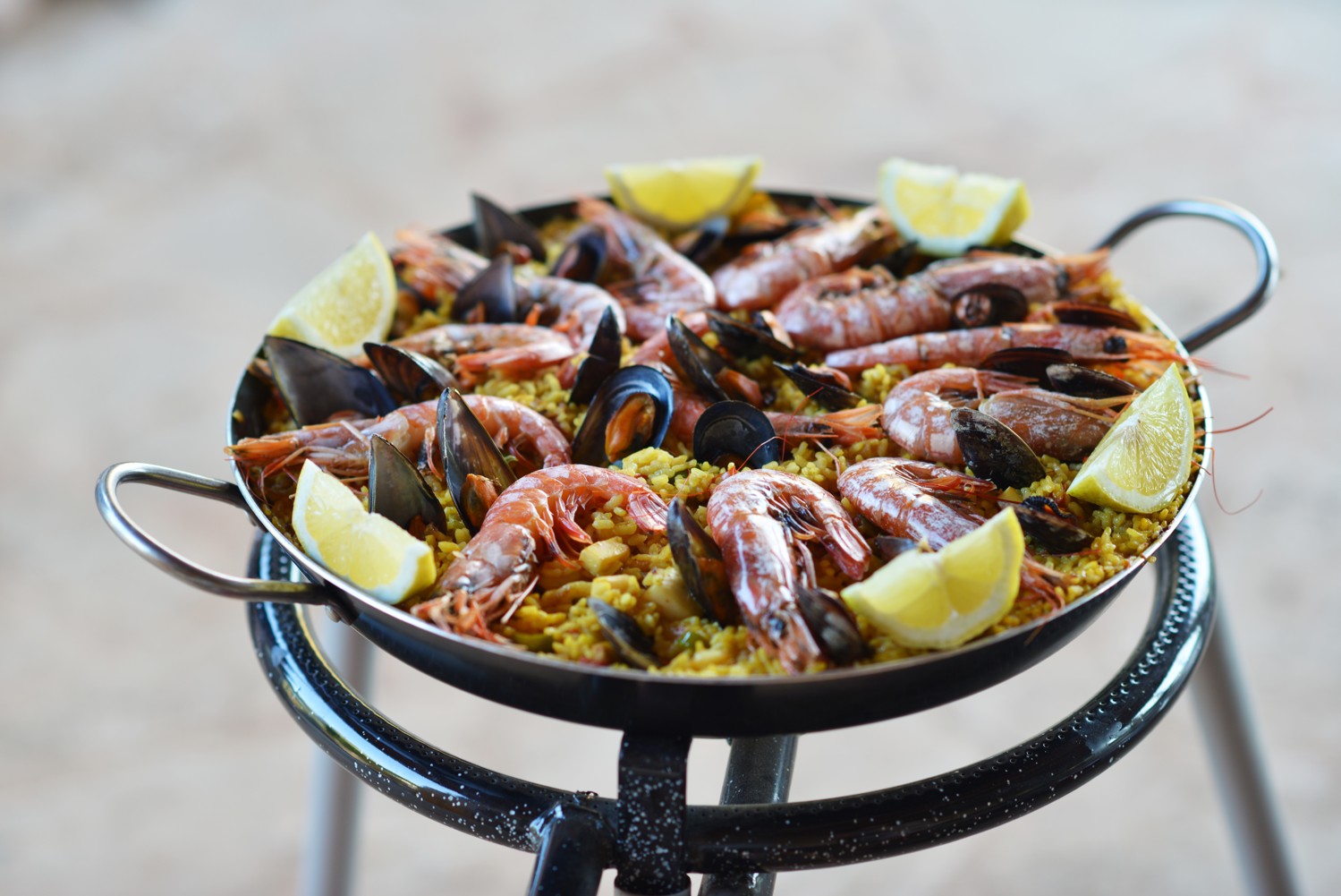 lekce vaření - autentická španělská paella